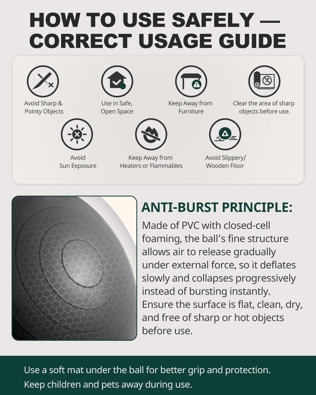 REFRESH Optimal Exercise Ball